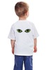 Заказать детскую футболку в Москве. Детская футболка классическая унисекс Глаза кота сквозь смотрят от PolinaPo - готовые дизайны и нанесение принтов.