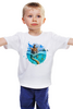Заказать детскую футболку в Москве. Детская футболка классическая унисекс Тигр и Кошка от balden - готовые дизайны и нанесение принтов.