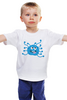 Заказать детскую футболку в Москве. Детская футболка классическая унисекс Коронавирус Эпидемия Карантин от MariYang  - готовые дизайны и нанесение принтов.