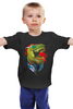 Заказать детскую футболку в Москве. Детская футболка классическая унисекс ♬DinoMUSIC♬ от balden - готовые дизайны и нанесение принтов.
