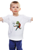 Заказать детскую футболку в Москве. Детская футболка классическая унисекс Футбол от YellowCloverShop - готовые дизайны и нанесение принтов.