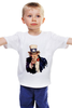 Заказать детскую футболку в Москве. Детская футболка классическая унисекс Uncle Sam от karbafoss - готовые дизайны и нанесение принтов.