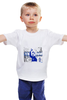 Заказать детскую футболку в Москве. Детская футболка классическая унисекс "Динамо.Яшин" от Fedor - готовые дизайны и нанесение принтов.