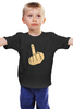Заказать детскую футболку в Москве. Детская футболка классическая унисекс The Fuck от rybdenis1@mail.ru - готовые дизайны и нанесение принтов.