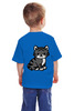 Заказать детскую футболку в Москве. Детская футболка классическая унисекс синий тигр от cherdantcev - готовые дизайны и нанесение принтов.