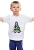Заказать детскую футболку в Москве. Детская футболка классическая унисекс Гномик-ёлочка от t.kasckevitch2016@yandex.ru - готовые дизайны и нанесение принтов.