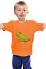 Заказать детскую футболку в Москве. Детская футболка классическая унисекс Игуана от acidhouses - готовые дизайны и нанесение принтов.
