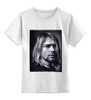 Заказать детскую футболку в Москве. Детская футболка классическая унисекс Kurt Cobain от Jimmy Flash - готовые дизайны и нанесение принтов.