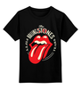 Заказать детскую футболку в Москве. Детская футболка классическая унисекс The Rolling Stones от ROK - готовые дизайны и нанесение принтов.
