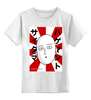 Заказать детскую футболку в Москве. Детская футболка классическая унисекс Ванпанчмен от geekbox - готовые дизайны и нанесение принтов.