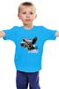 Заказать детскую футболку в Москве. Детская футболка классическая унисекс "Совы не то, чем кажутся!" в загадочно-сером от Victor Zhizhin - готовые дизайны и нанесение принтов.