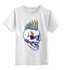 Заказать детскую футболку в Москве. Детская футболка классическая унисекс Rock Skull от Jimmy Flash - готовые дизайны и нанесение принтов.