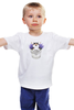 Заказать детскую футболку в Москве. Детская футболка классическая унисекс Корги и лаванда от СашаСубботина - готовые дизайны и нанесение принтов.