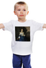 Заказать детскую футболку в Москве. Детская футболка классическая унисекс Дама в голубом (картина Сомова) от trend - готовые дизайны и нанесение принтов.