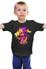 Заказать детскую футболку в Москве. Детская футболка классическая унисекс Brawl Stars от queen  - готовые дизайны и нанесение принтов.