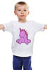 Заказать детскую футболку в Москве. Детская футболка классическая унисекс Единорог  от fanart - готовые дизайны и нанесение принтов.