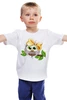 Заказать детскую футболку в Москве. Детская футболка классическая унисекс сова. от queen  - готовые дизайны и нанесение принтов.