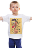 Заказать детскую футболку в Москве. Детская футболка классическая унисекс Веселый пес Вау от Елена  - готовые дизайны и нанесение принтов.