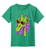 Заказать детскую футболку в Москве. Детская футболка классическая унисекс Забавный жираф от Yaroslava - готовые дизайны и нанесение принтов.