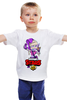 Заказать детскую футболку в Москве. Детская футболка классическая унисекс BRAWL STARS EMZ от geekbox - готовые дизайны и нанесение принтов.