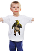 Заказать детскую футболку в Москве. Детская футболка классическая унисекс ШРЭК 2 от Vinli.shop  - готовые дизайны и нанесение принтов.