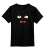 Заказать детскую футболку в Москве. Детская футболка классическая унисекс Чёрный Кот от Виктор Гришин - готовые дизайны и нанесение принтов.