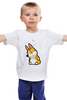 Заказать детскую футболку в Москве. Детская футболка классическая унисекс Корги спит от MariYang  - готовые дизайны и нанесение принтов.