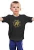 Заказать детскую футболку в Москве. Детская футболка классическая унисекс Лист Иггдрасиля от oldman - готовые дизайны и нанесение принтов.