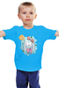 Заказать детскую футболку в Москве. Детская футболка классическая унисекс Зайчонок от T-shirt print  - готовые дизайны и нанесение принтов.