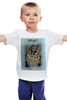 Заказать детскую футболку в Москве. Детская футболка классическая унисекс Умная сова от NataKoch  - готовые дизайны и нанесение принтов.