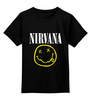Заказать детскую футболку в Москве. Детская футболка классическая унисекс Nirvana  от Leichenwagen - готовые дизайны и нанесение принтов.