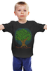 Заказать детскую футболку в Москве. Детская футболка классическая унисекс Сохранение деревьев = сохранение жизни от Achadidi.printio.ru  - готовые дизайны и нанесение принтов.