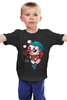 Заказать детскую футболку в Москве. Детская футболка классическая унисекс Снеговик от printik - готовые дизайны и нанесение принтов.
