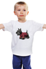 Заказать детскую футболку в Москве. Детская футболка классическая унисекс Терьер  от ПРИНТЫ ПЕЧАТЬ  - готовые дизайны и нанесение принтов.