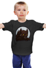 Заказать детскую футболку в Москве. Детская футболка классическая унисекс Werewolf от rinkusu - готовые дизайны и нанесение принтов.