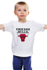 Заказать детскую футболку в Москве. Детская футболка классическая унисекс Chicago Bulls от BURNSHIRTS - готовые дизайны и нанесение принтов.