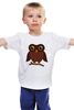 Заказать детскую футболку в Москве. Детская футболка классическая унисекс Совёнок от gopotol - готовые дизайны и нанесение принтов.