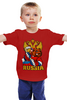 Заказать детскую футболку в Москве. Детская футболка классическая унисекс Россия . от T-shirt print  - готовые дизайны и нанесение принтов.