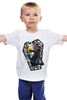 Заказать детскую футболку в Москве. Детская футболка классическая унисекс Скелет  от aleks_say - готовые дизайны и нанесение принтов.