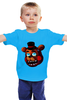Заказать детскую футболку в Москве. Детская футболка классическая унисекс freddy от queen  - готовые дизайны и нанесение принтов.