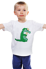 Заказать детскую футболку в Москве. Детская футболка классическая унисекс крокодил от ches2013 - готовые дизайны и нанесение принтов.