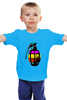 Заказать детскую футболку в Москве. Детская футболка классическая унисекс Color Grenade  от Leichenwagen - готовые дизайны и нанесение принтов.