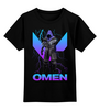 Заказать детскую футболку в Москве. Детская футболка классическая унисекс VALORANT от weeert - готовые дизайны и нанесение принтов.