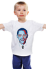 Заказать детскую футболку в Москве. Детская футболка классическая унисекс Барак Обама от Vinli.shop  - готовые дизайны и нанесение принтов.