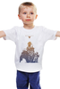 Заказать детскую футболку в Москве. Детская футболка классическая унисекс Дестени от ded178 - готовые дизайны и нанесение принтов.