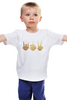 Заказать детскую футболку в Москве. Детская футболка классическая унисекс Язык жестов от Elen Rych - готовые дизайны и нанесение принтов.