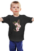 Заказать детскую футболку в Москве. Детская футболка классическая унисекс Гладиолусы от Виктор Гришин - готовые дизайны и нанесение принтов.