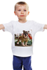 Заказать детскую футболку в Москве. Детская футболка классическая унисекс Щенок от Виктор Гришин - готовые дизайны и нанесение принтов.