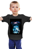 Заказать детскую футболку в Москве. Детская футболка классическая унисекс  Кот космонавт от THE_NISE  - готовые дизайны и нанесение принтов.