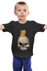 Заказать детскую футболку в Москве. Детская футболка классическая унисекс ЧЕРЕП от CoolDesign - готовые дизайны и нанесение принтов.